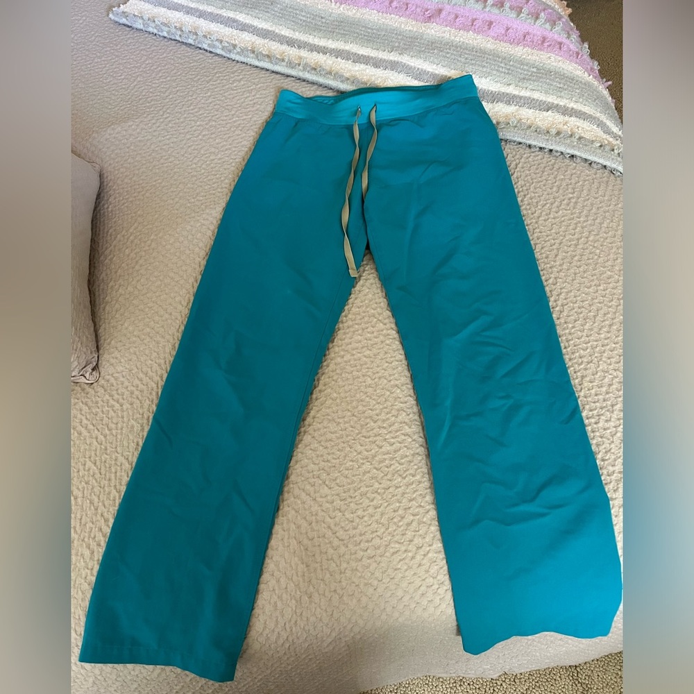 Teal limited edition FIGS pants